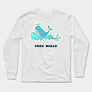 Free willy Long Sleeve T-Shirt